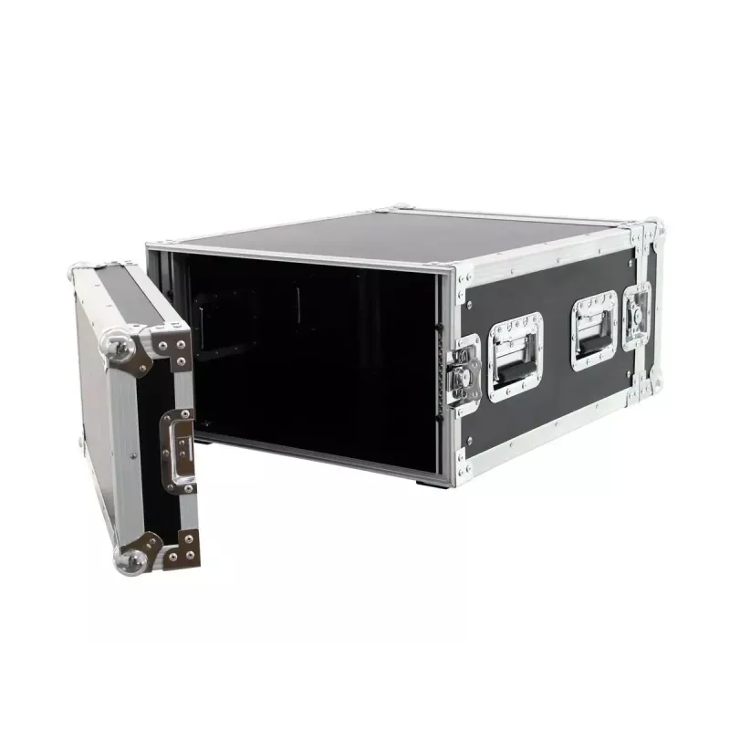 Flightcase Roadinger 30109787 contrachapado Negro Plata 13,4 kg