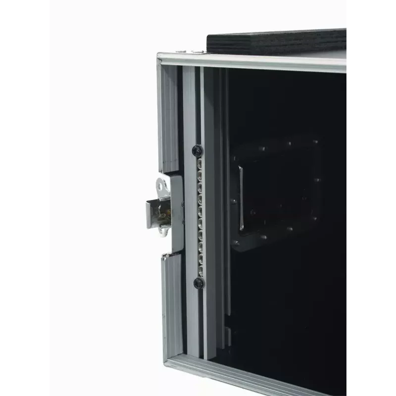 Flightcase Roadinger 30109787 contrachapado Negro Plata 13,4 kg