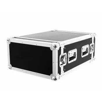Flightcase Roadinger 30109787 contrachapado Negro Plata 13,4 kg