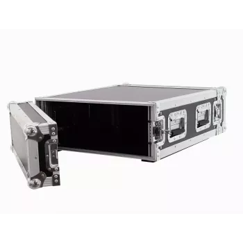 Flightcase Roadinger 30109785 contrachapado negro plata 11,2 kg