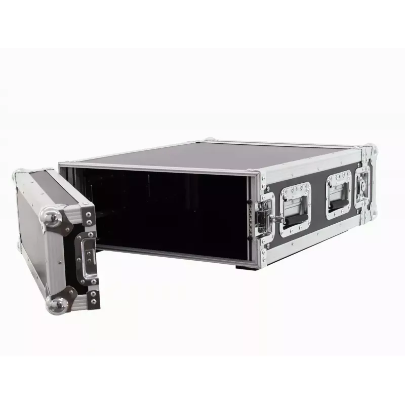 Flightcase Roadinger 30109785 contrachapado negro plata 11,2 kg