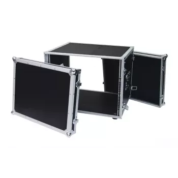 Flightcase Roadinger 30107260 MDF negro plata 9,7 kg