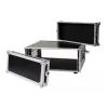 Flightcase Roadinger 30107220 MDF negro plata 6,8 kg