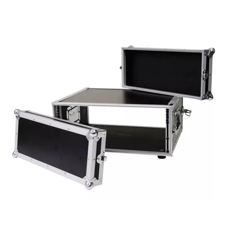 Flightcase Roadinger 30107220 MDF negro plata 6,8 kg
