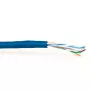 Cable ACT CAT5E U/UTP PVC macizo azul 305 m