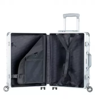 Alumaxx ORBIT carcasa rígida plata aluminio trolley