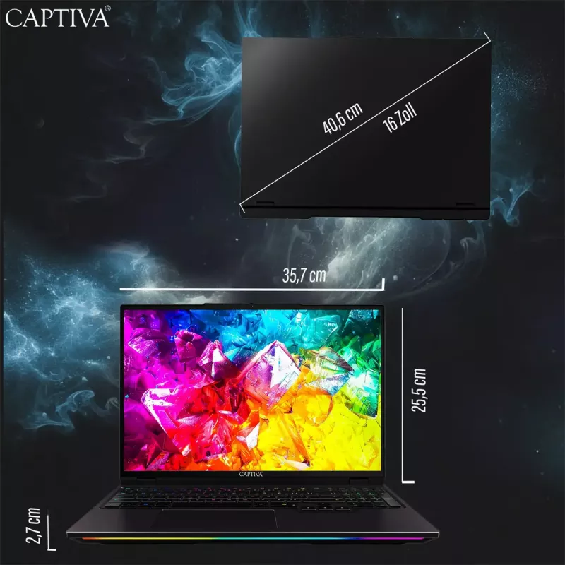 Portátil CAPTIVA 92034 16