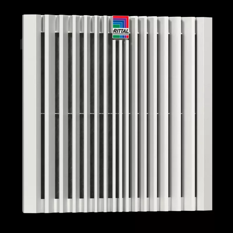 Accesorio para rack Rittal 3244.740 — carcasa de plástico, caudal de aire 910 m³/h, blanco