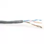 Cable ACT CAT5E U/UTP PVC rígido gris 500 m