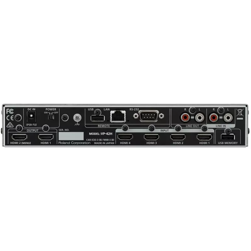 Procesador de vídeo Roland VP-42H