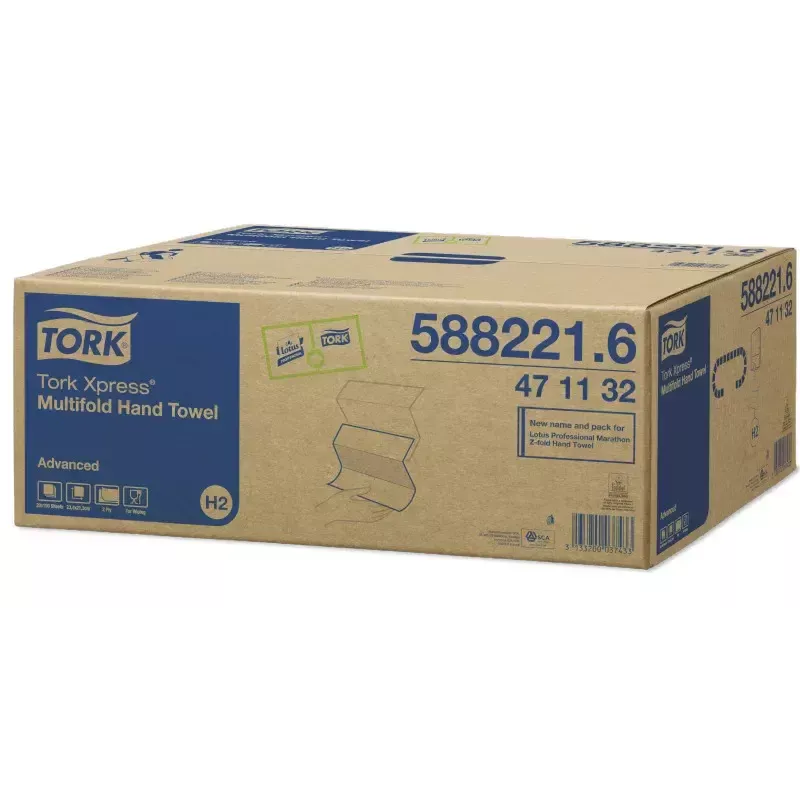 Toallas de papel Tork 471132 190 hojas blanco alta absorbencia
