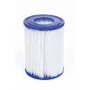 Piscina de acero Bestway Fast Set redonda inflable set de piscina 4,57 m x 84 cm capacidad 9677 L