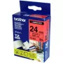 Cinta de etiquetar Brother TZ-451, TZ transferencia térmica, 24 mm x 8 m, negro sobre rojo
