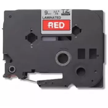 Cinta de etiquetar Brother TZ-435 blanco sobre rojo