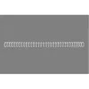 Lomos de alambre GBC WireBind 3:1 NO6 9,5 mm A4, blanco, 3 hojas, metal, A4, 9,5 mm, 297 mm