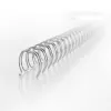 GBC WireBind RG810810 canutillos de alambre, 12,5 mm, 34 anillas, A4, 100 uds., negros