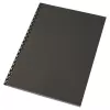 GBC LeatherGrain T22410029 tapas de encuadernación, A3 (297 x 420 mm), 250 g/m², 100 uds., negras