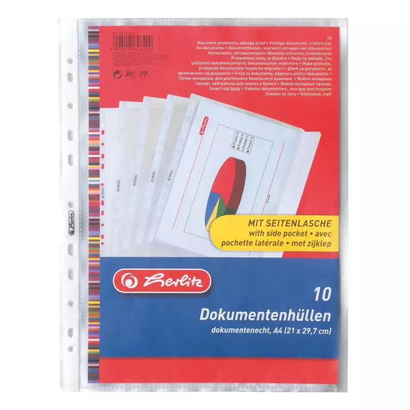 Carpeta Herlitz 5896204 polipropileno (PP) transparente A4