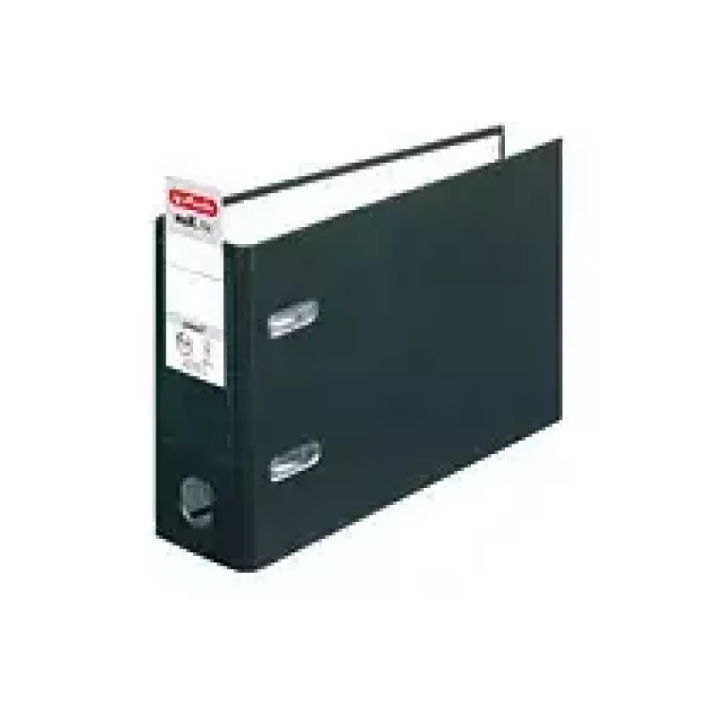 Carpeta de anillas Herlitz 10842334 A5 negro