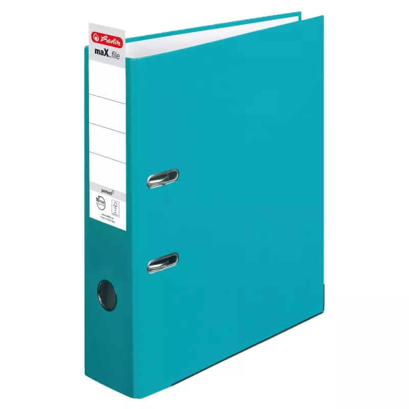 Carpeta de anillas Herlitz 10094829 turquesa