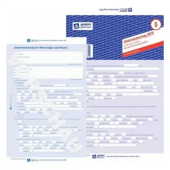Papel de separadores Avery 2875