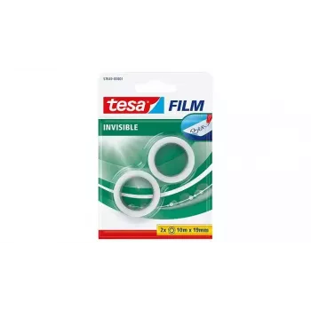 tesa Film Matt juego de cinta adhesiva invisible, 19 mm x 33 m