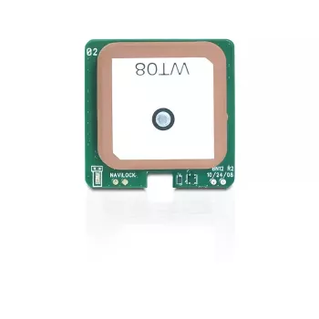 Módulo receptor GPS Navilock NL-650ERS — interfaz serie, 50 canales, sensibilidad -160 dBmW, 5 V, 30×30×7,9 mm