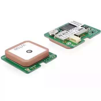Módulo receptor GPS Navilock NL-650ERS — interfaz serie, 50 canales, sensibilidad -160 dBmW, 5 V, 30×30×7,9 mm