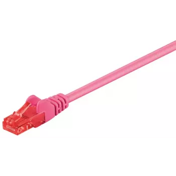 Cable de red Goobay 95593 Magenta 1,5 m Cat6 U/UTP