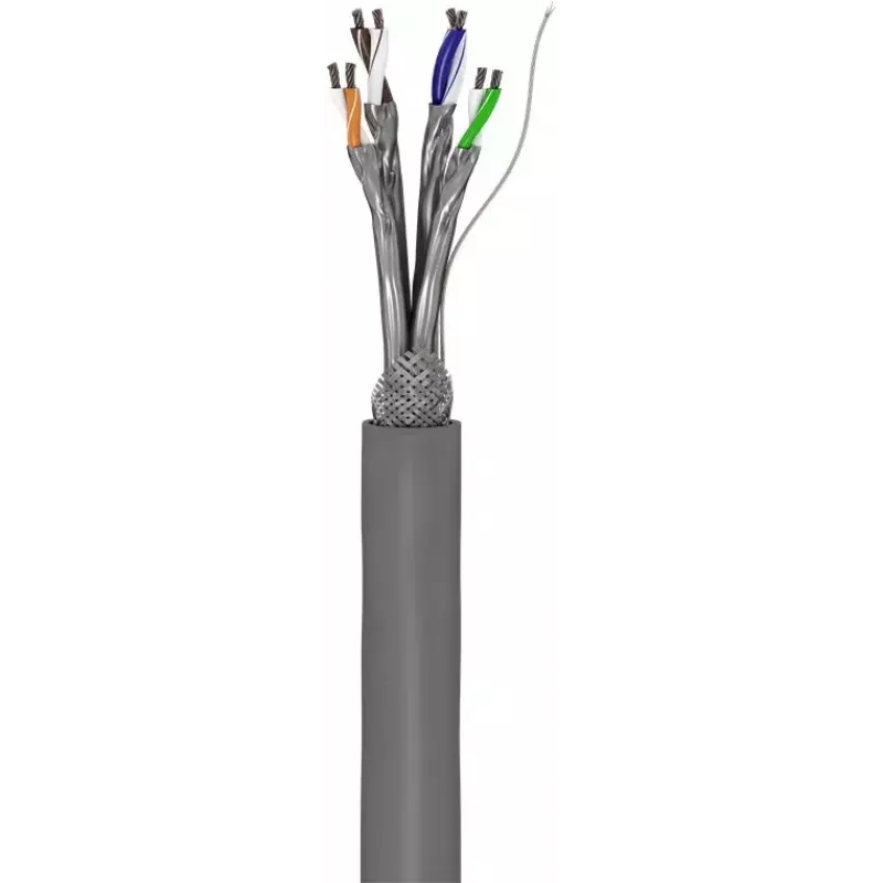 Cable de red Goobay CAT 6 S/FTP PiMF Gris 305 m