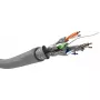 Cable de red Goobay CAT 6 S/FTP PiMF Gris 305 m