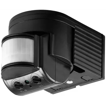 Sensor de montaje en pared Goobay negro 96001