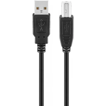 Cable USB 2.0 Hi-Speed Goobay 96185 1 m negro
