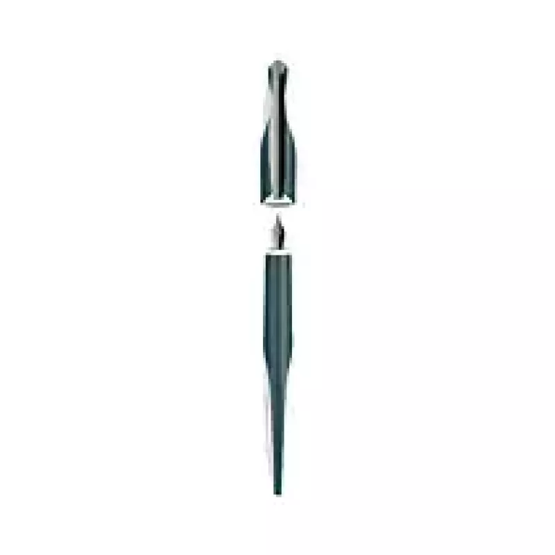 Pluma estilográfica Herlitz 11357241 negro blanco