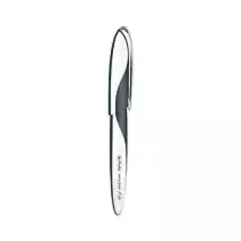 Pluma estilográfica Herlitz 11357241 negro blanco