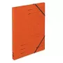 Carpeta de anillas Herlitz 11255478 naranja cartón anillas redondas