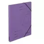 Archivador cartón violeta A4 Herlitz 11255452