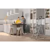 Escalera de tijera Hailo K100 TopLine gris