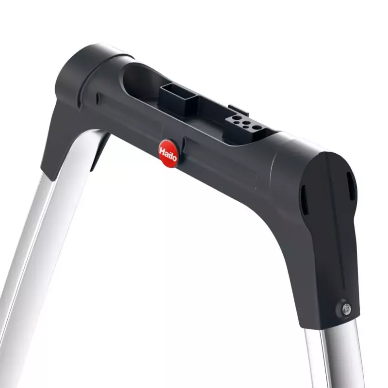 Escalera de tijera Hailo K100 TopLine gris