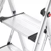 Escalera de tijera Hailo K100 TopLine gris