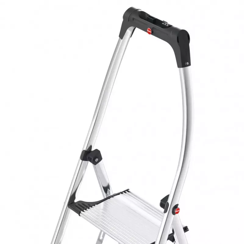 Escalera de tijera Hailo K100 TopLine gris