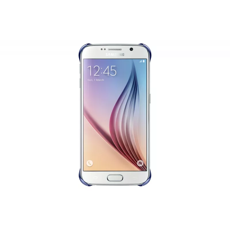 Samsung Clear Cover EF-QG920B para Galaxy S6, negro (EF-QG920BBEGWW)