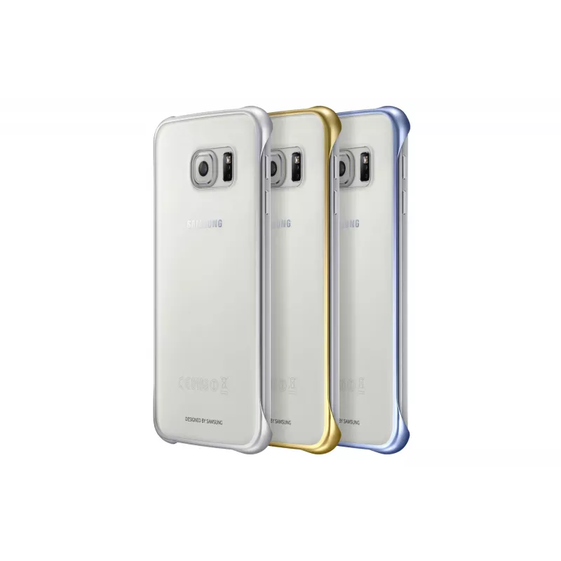 Samsung Clear Cover EF-QG920B para Galaxy S6, negro (EF-QG920BBEGWW)