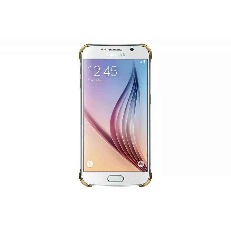 Samsung EF-QG920B funda para móvil dorada, transparente