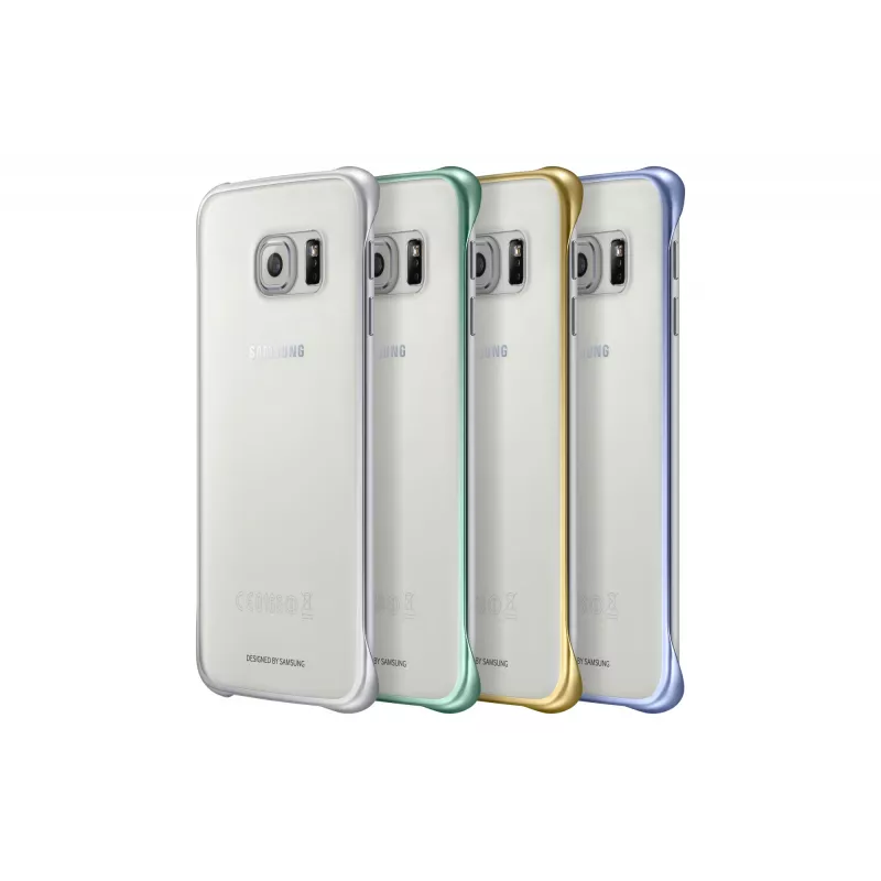 Samsung EF-QG925B funda para móvil dorada, transparente