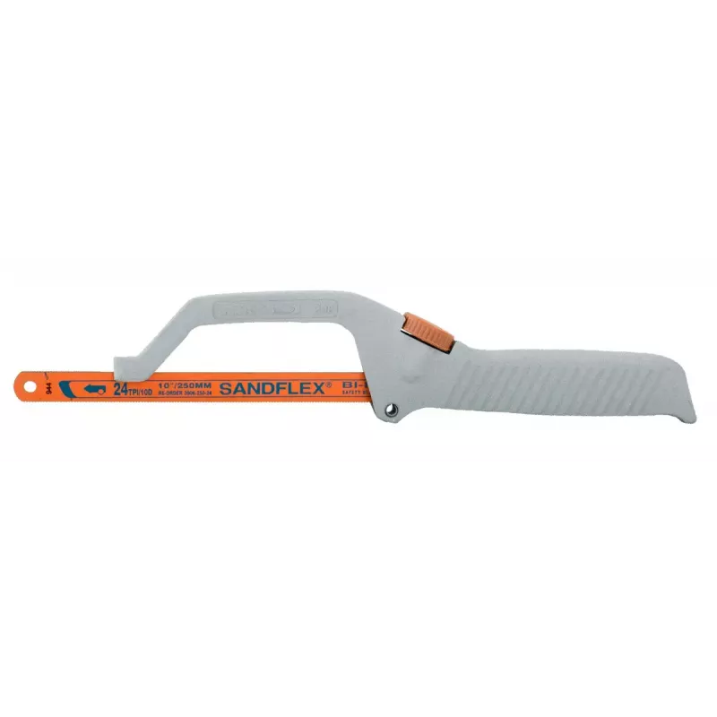 Sierra de arco Bahco 208 25 cm gris naranja