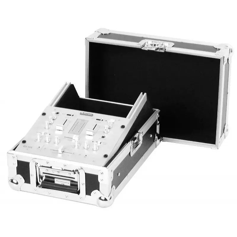 Flightcase Roadinger 30111510 contrachapado negro plata 6,1 kg