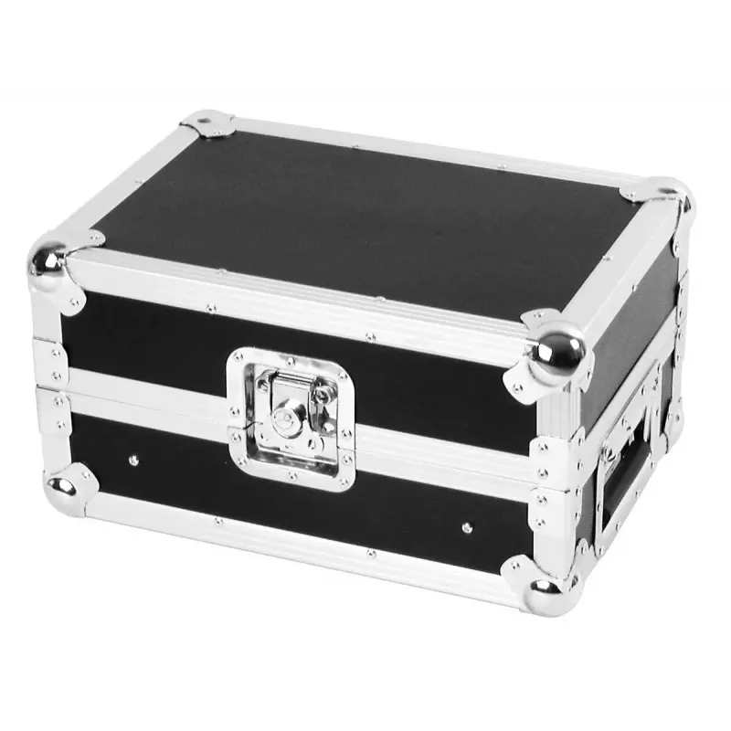 Flightcase Roadinger 30111510 contrachapado negro plata 6,1 kg