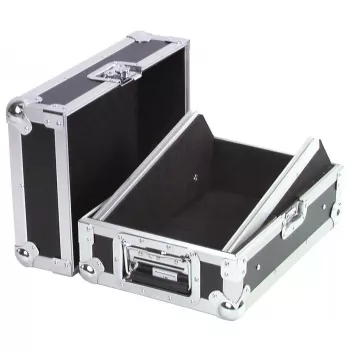 Flightcase Roadinger 30111510 contrachapado negro plata 6,1 kg