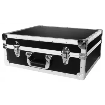 Flightcase Roadinger 30123220 contrachapado negro plata 4,2 kg